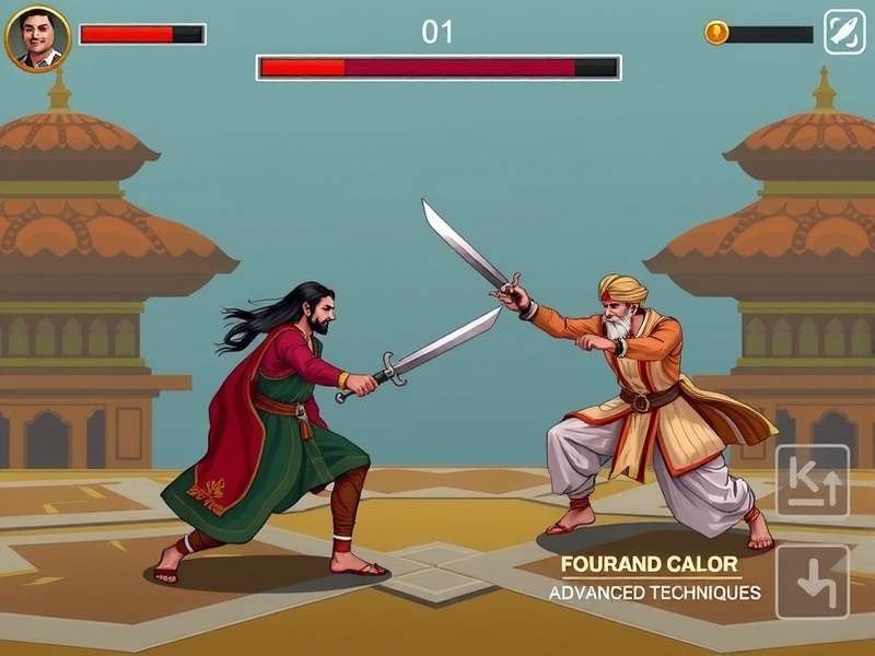 Hindustani Sword Duel advanced combat techniques